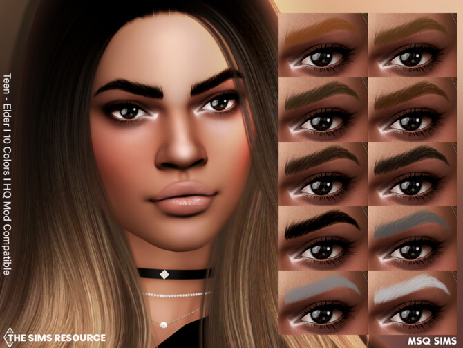 Eyebrows NB27 at MSQ Sims