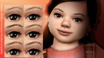 Eyebrows NB28 at MSQ Sims