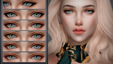 Eyelashes 24 by Bobur3 at TSR