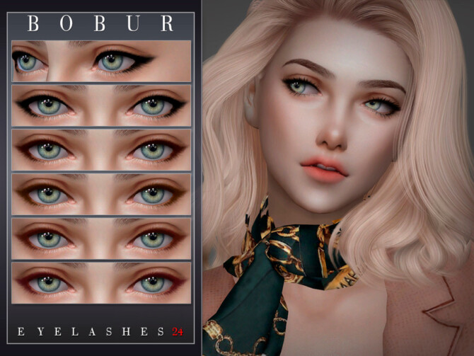 Eyelashes 24 by Bobur3 at TSR