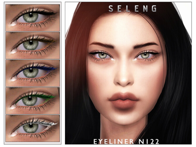 Eyeliner N122 by Seleng at TSR