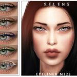 Eyeliner N123 by Seleng at TSR