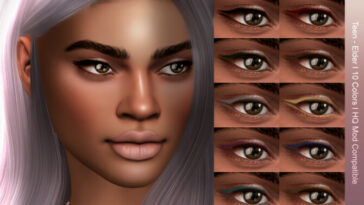 Eyeliner NB21 at MSQ Sims