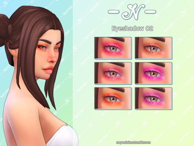 Eyeshadow 02 at NayomiSims