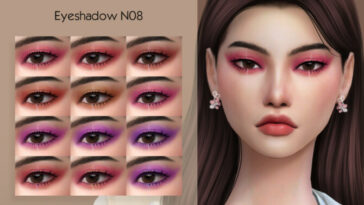 Eyeshadow N08 by Anonimux Simmer at TSR