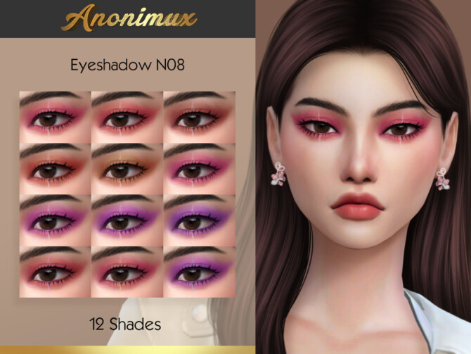 Eyeshadow N08 by Anonimux Simmer at TSR