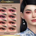 Eyeshadow N12 by Anonimux Simmer at TSR