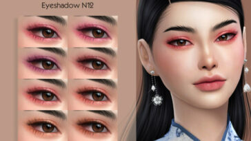 Eyeshadow N12 by Anonimux Simmer at TSR