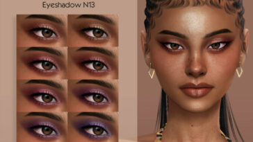 Eyeshadow N13 by Anonimux Simmer at TSR