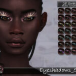 Eyeshadows 55 by tatygagg at TSR