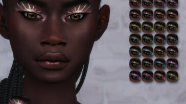 Eyeshadows 55 by tatygagg at TSR