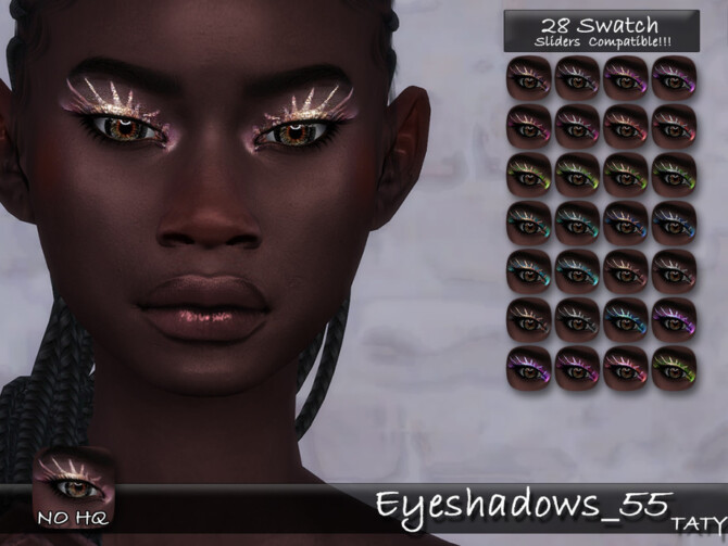 Eyeshadows 55 by tatygagg at TSR