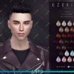 Ezekiel short hair with shaved sides by Anto at TSR