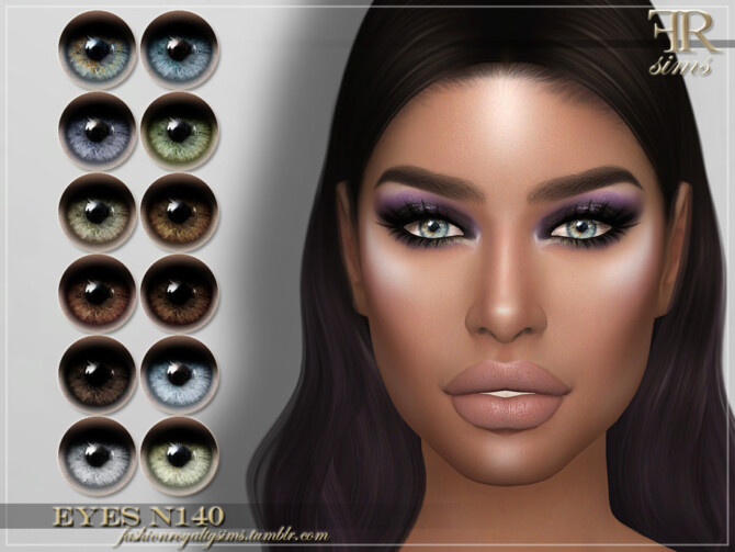 FRS Eyes N140 by FashionRoyaltySims at TSR