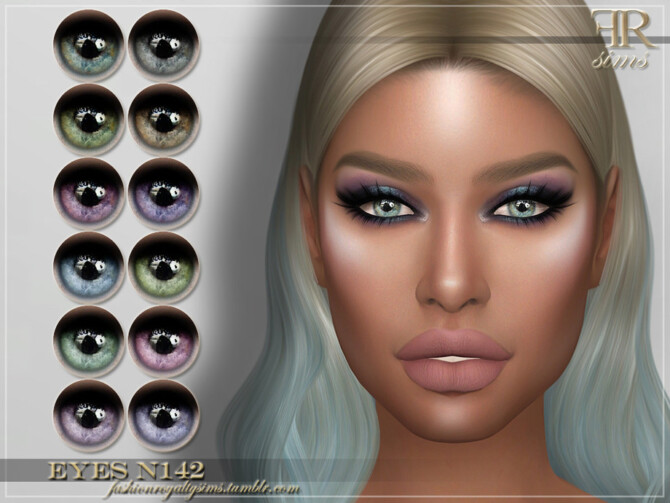 FRS Eyes N142 by FashionRoyaltySims at TSR