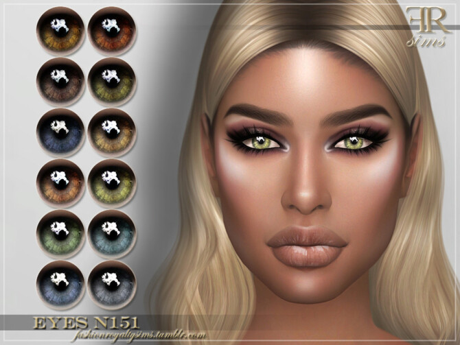 FRS Eyes N151 by FashionRoyaltySims at TSR