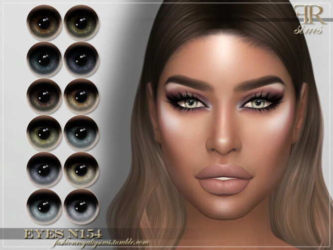 FRS Eyes N154 by FashionRoyaltySims at TSR