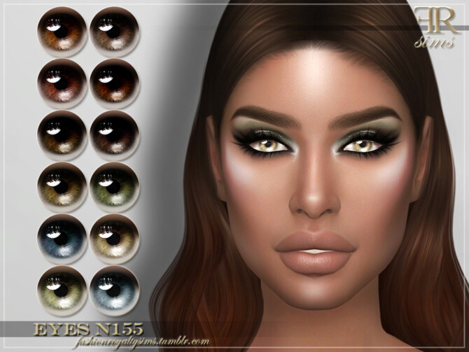 FRS Eyes N155 by FashionRoyaltySims at TSR