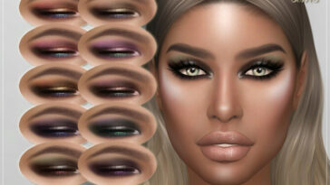 FRS Eyeshadow N166 by FashionRoyaltySims at TSR