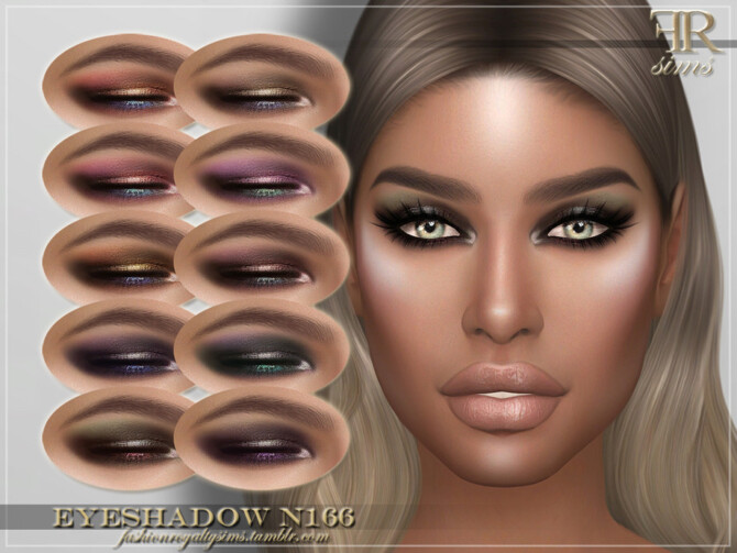 FRS Eyeshadow N166 by FashionRoyaltySims at TSR