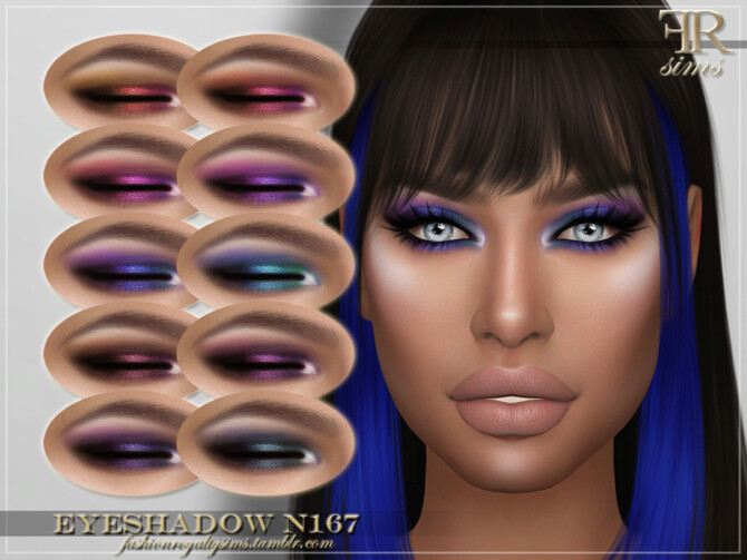 FRS Eyeshadow N167 by FashionRoyaltySims at TSR