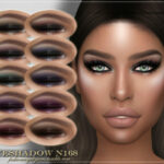 FRS Eyeshadow N168 by FashionRoyaltySims at TSR