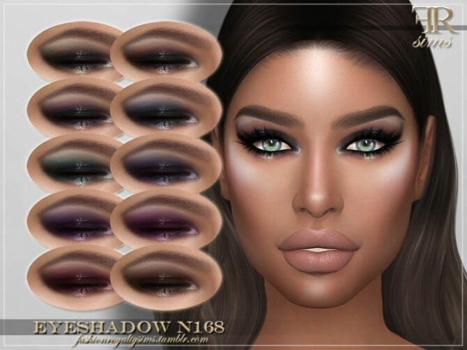 FRS Eyeshadow N168 by FashionRoyaltySims at TSR