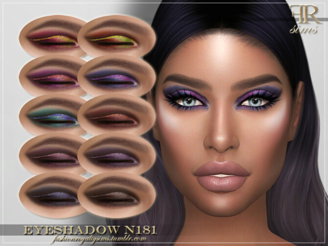 FRS Eyeshadow N181 by FashionRoyaltySims at TSR