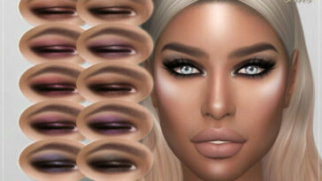 FRS Eyeshadow N182 by FashionRoyaltySims at TSR