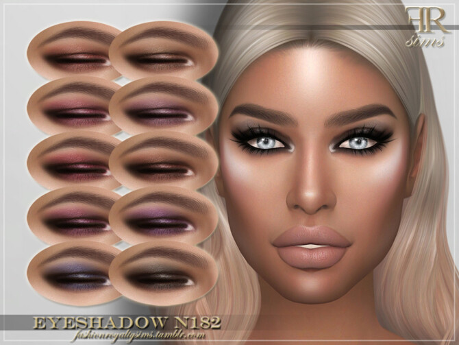 FRS Eyeshadow N182 by FashionRoyaltySims at TSR