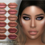 FRS Lipstick N261 by FashionRoyaltySims at TSR