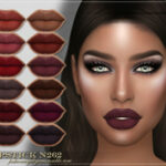 FRS Lipstick N262 by FashionRoyaltySims at TSR