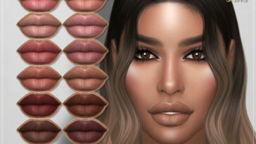 FRS Lipstick N278 by FashionRoyaltySims at TSR