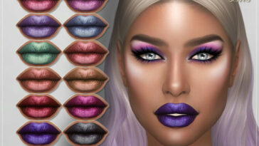 FRS Lipstick N279 by FashionRoyaltySims at TSR