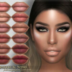 FRS Lipstick N280 by FashionRoyaltySims at TSR