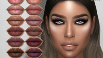 FRS Lipstick N281 by FashionRoyaltySims at TSR