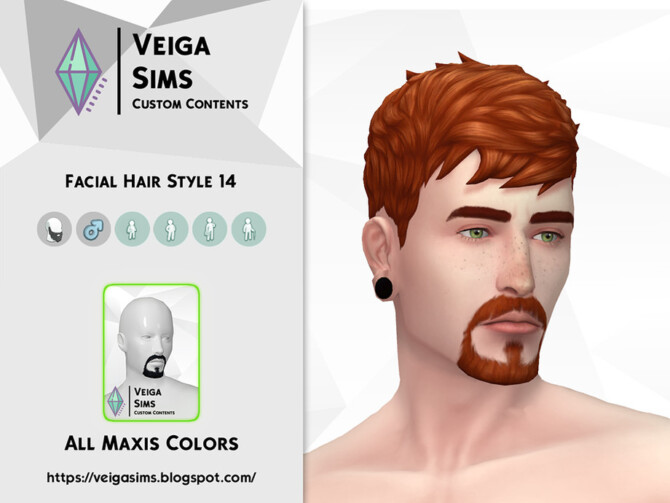 Facial Hair Style 14 by David_Mtv at TSR