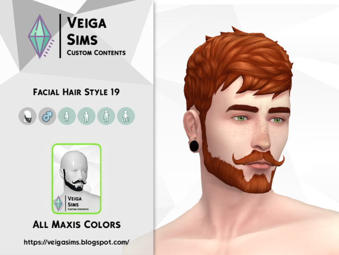 Facial Hair Style 19 by David_Mtv at TSR