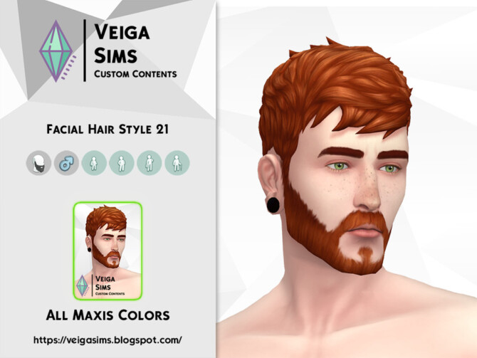 Facial Hair Style 21 by David_Mtv at TSR