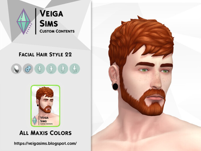 Facial Hair Style 22 by David_Mtv at TSR