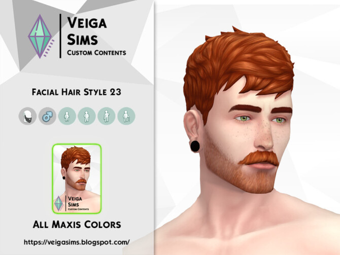 Facial Hair Style 23 by David_Mtv at TSR