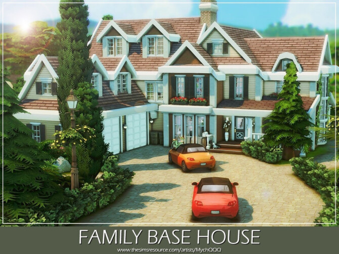 Family Base House by MychQQQ at TSR