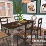 Farmhouse diningroom by GenkaiHaretsu at TSR