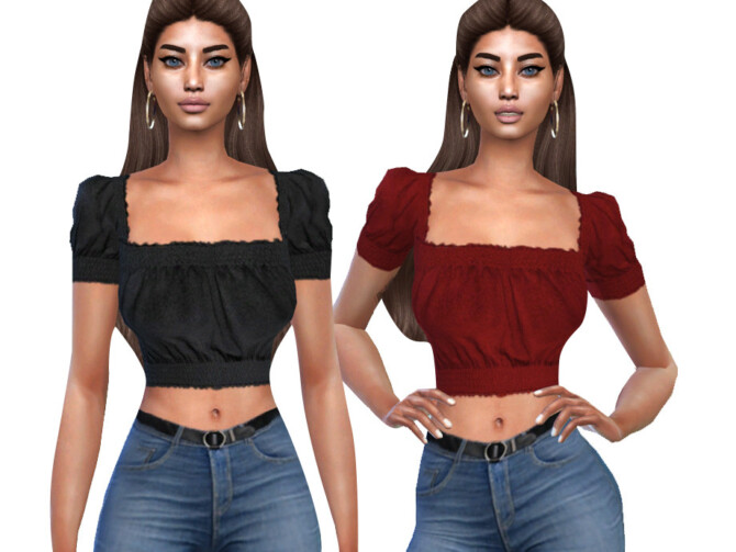 Female Casual Blouses by Saliwa at TSR