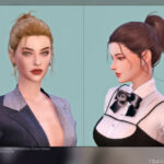 Female Hair G47 by DaisySims at TSR