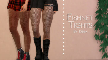 Fishnet Tights by Dissia at TSR