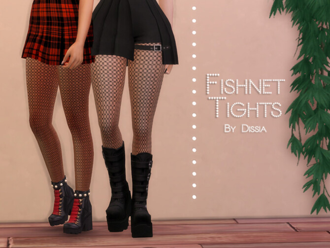 Fishnet Tights by Dissia at TSR