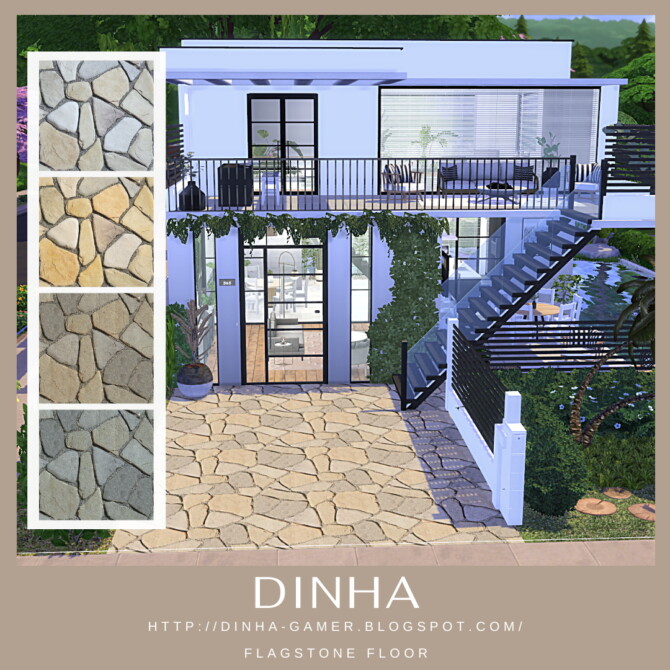 Flagstone Floor at Dinha Gamer