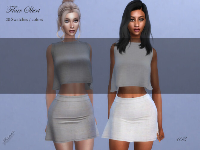 Flair Skirt by pizazz at TSR