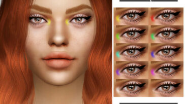 Flash Eyeliner by MSQSIMS at TSR